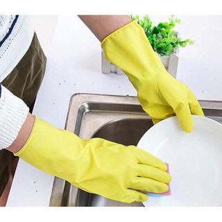 Găng tay cao su rửa bát, vệ sinh cao