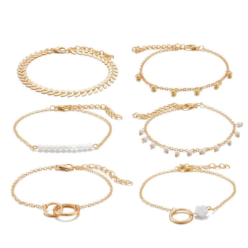 Set 6 Vòng Tay Phong Cách Boho Cho Nữ