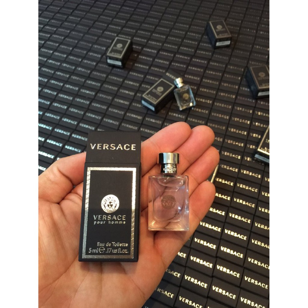 Nước Hoa Nam 5ml Versace Pour Homme, tung.perfum Hàng Hiệu Từ Hãng.