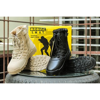 Giày đi phượt, giày lính cao cổ Swat - hàng loại 1