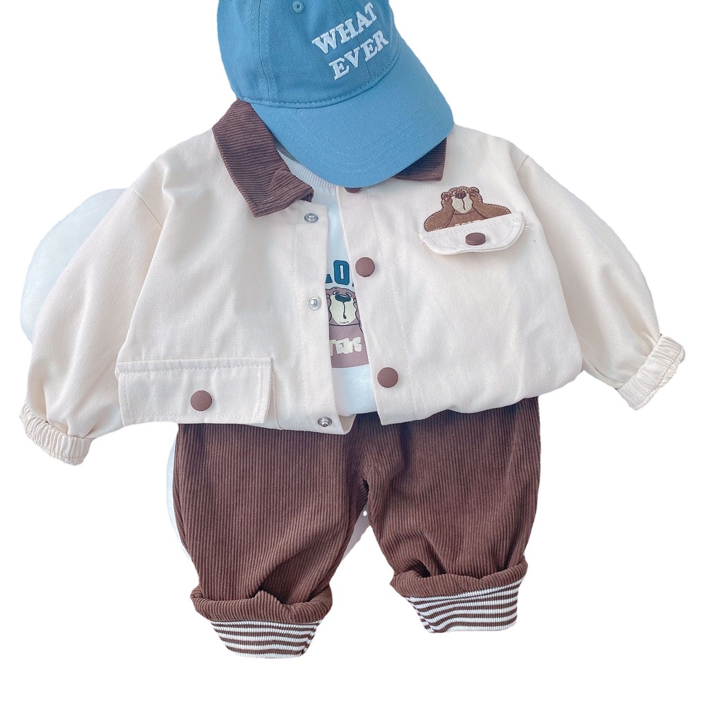 Set Đồ Vest Phong Cách Thời Trang Xuân Thu 2022 Cho Bé Trai