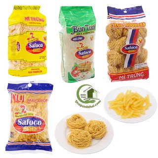 Nui, mì trứng, bún tươi safoco - chọn loại