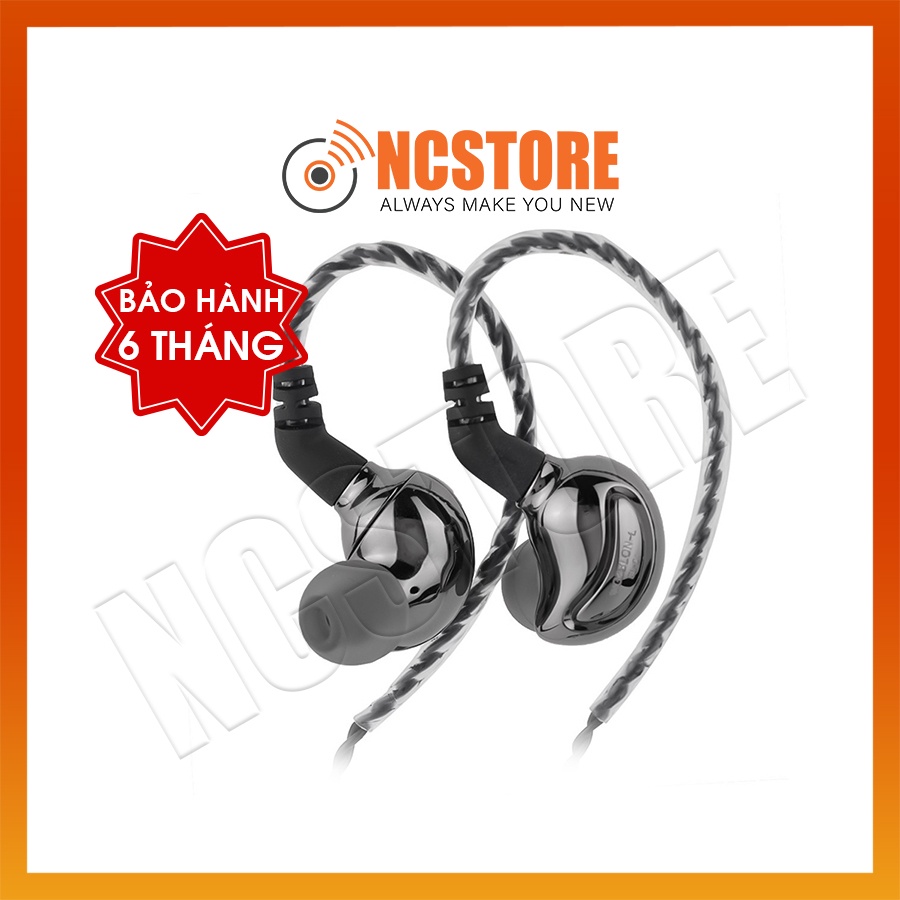 Tai Nghe Blon BL01 Carbon Diaphragm Dynamic Hifi Inear | Có Mic | Lossles | Siêu Bass | EDM Dance Rock Hiphop