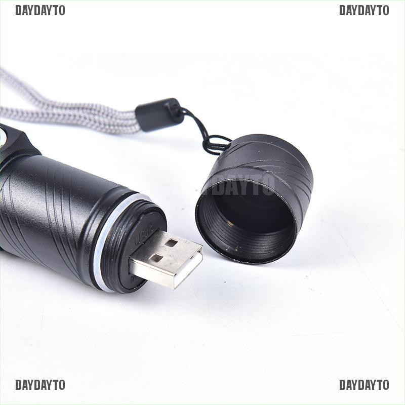 Đèn Pin LED UV 365nm 3 Chế Độ Kèm Sạc USB Tiện Dụng Chất Lượng Cao