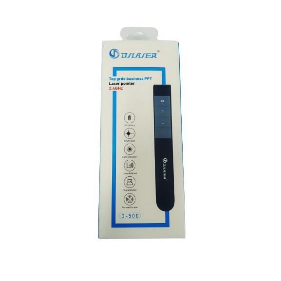 Bút trình chiếu D-500 Hỗ Trợ Giảng Dạy Trình Chiếu Slide Tặng kèm pin giá cực tốt