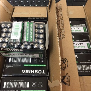 20 - 40 viên pin AAA Toshiba (Pin đũa, pin nhí)
