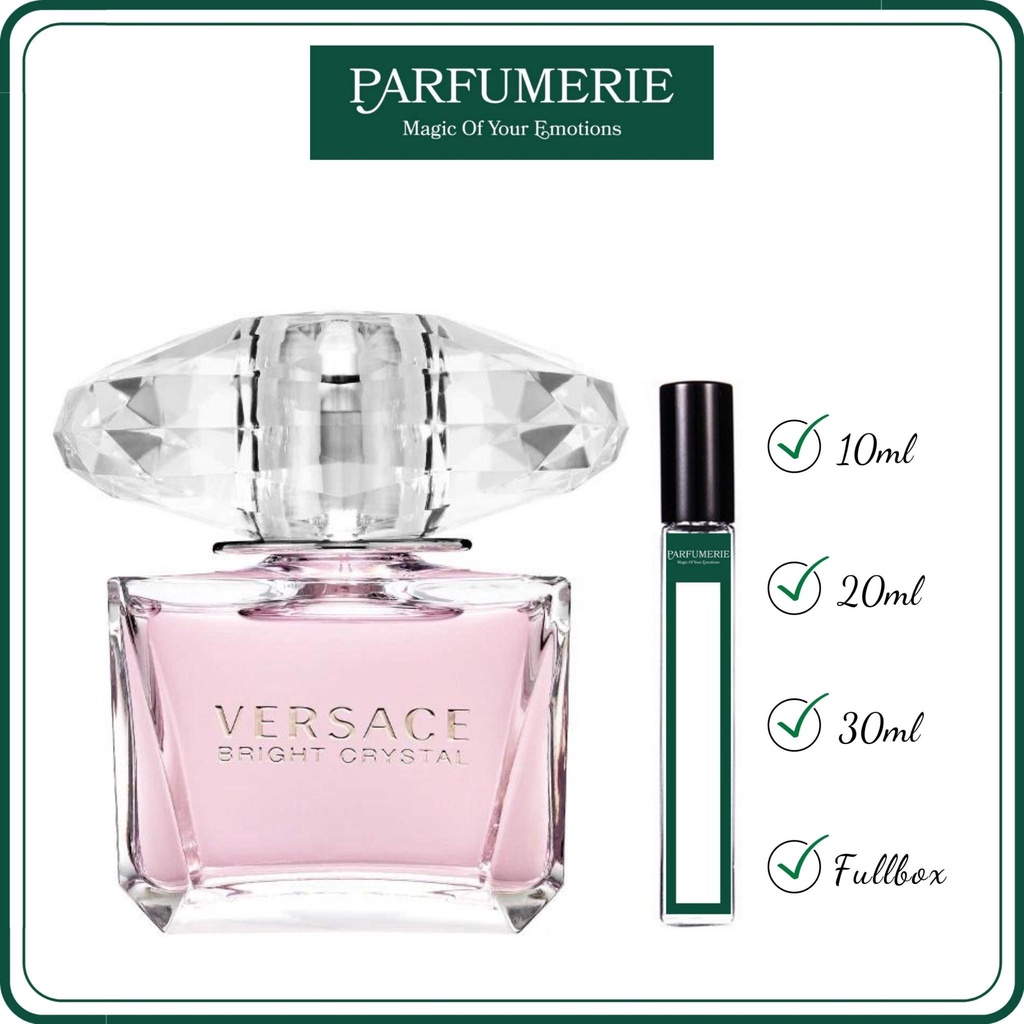 Nước hoa nữ Versace Bright Crystal EDT thanh mát năng động _ 𝐓𝐡𝐮̛̉ 𝐦𝐮̀𝐢 10ml/20ml/30ml