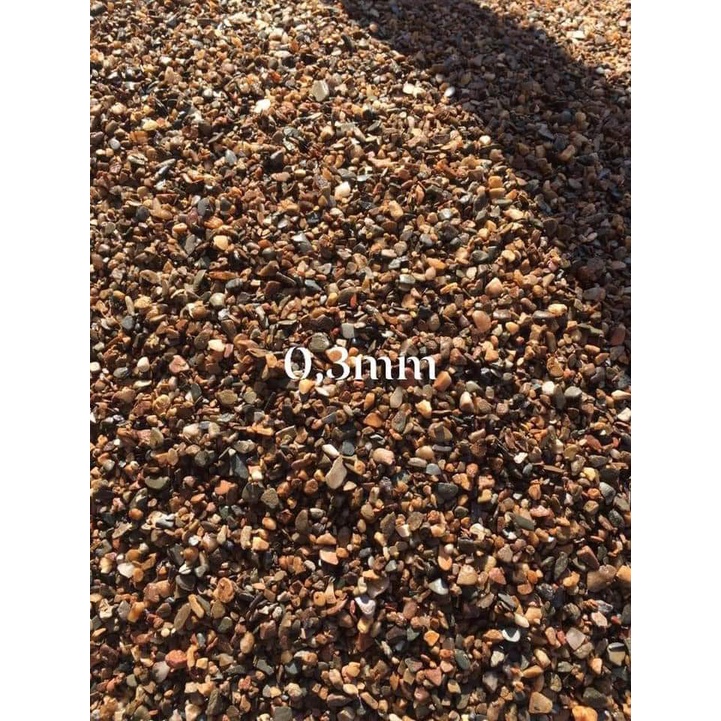 Sạn Suối Size 0.3mm - Sạn Suối Mix Size Nhỏ | Bao 0.5kg | Bao 1kg | Trang Trí Nền Hồ Natural, Biotop, Hồ Cá Cảnh.