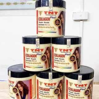 Dưỡng Tóc Collagen & Keratin, Kem ủ tóc Collagen TNT,dầu hấp tóc phục hồi hư tổn,giúp tóc mềm mượt ngay lần đầu sử dụngv