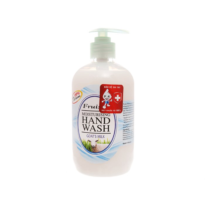 Nước rửa tay diệt khuẩn Fruiser 500ml Fruiser Hand Wash xà phòng rửa tay