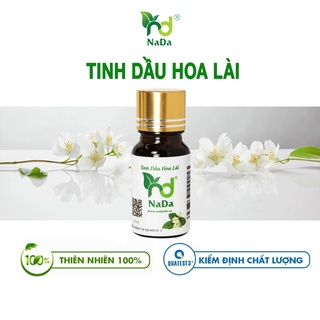 Tinh dầu Hoa Lài nguyên chất Nada Oils | Kiểm định QT3 | Thơm nhẹ, giảm stress, kích thích phòng the, thư giãn