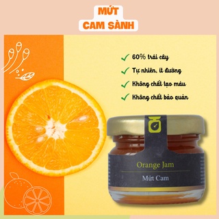 Mứt Cam Sành 30g phết bánh mì, sandwich, sinh tố làm nhân bánh
