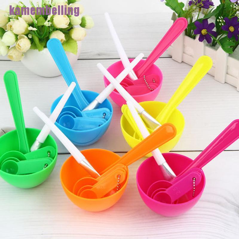 [Hàng mới về] Set 4 dụng cụ trộn mặt nạ chăm sóc da tiện dụng