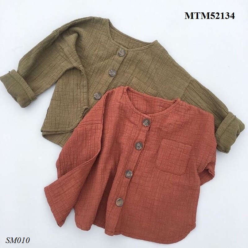 Combo rập lắp ghép 10 mẫu áo sơ mi bé trai