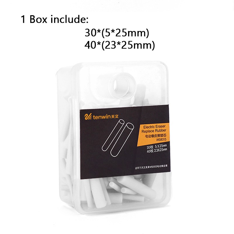 Bộ bút tẩy điện kèm lõi gôm thay thế tiện dụng cho học sinh