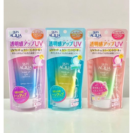 Kem Chống Nắng Kiềm Dầu Nâng Tone Skin Aqua 80g