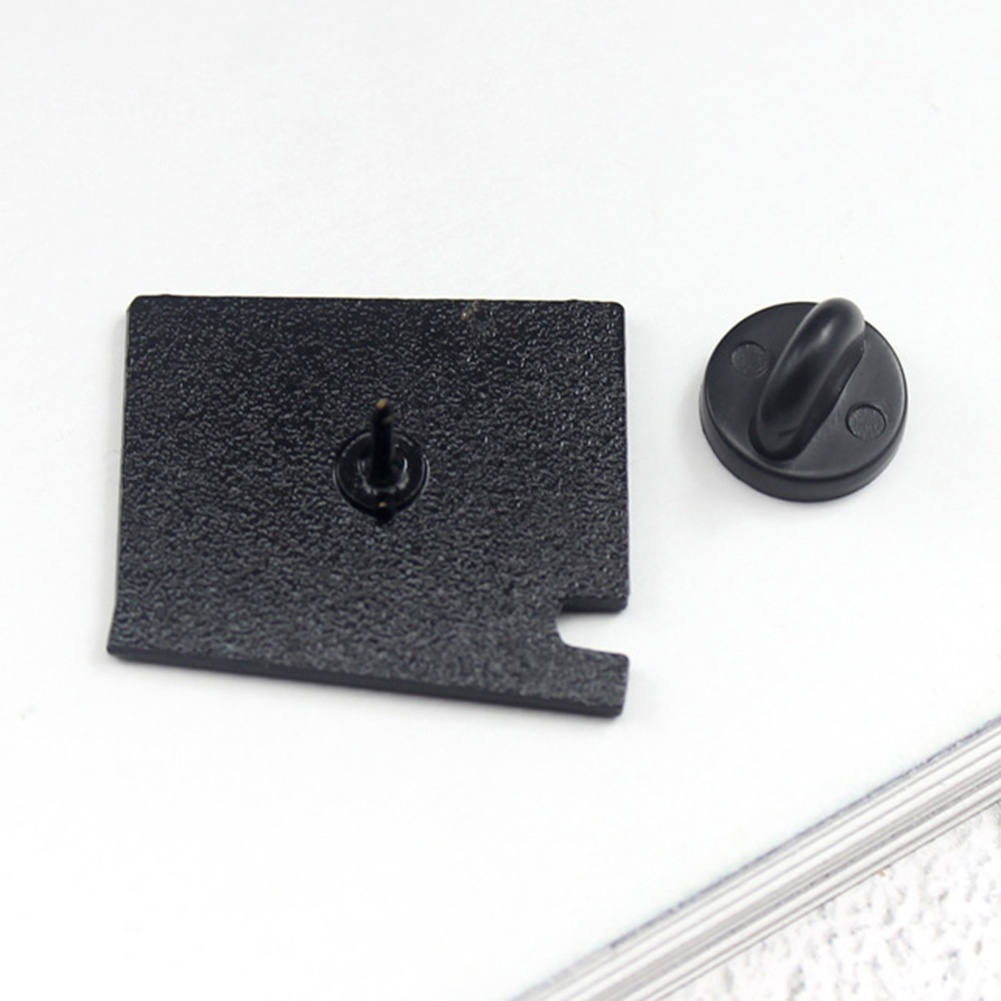 Huy hiệu cài áo hình bảng dập quay phim trang trí áo denim cá tính cho nam nữ