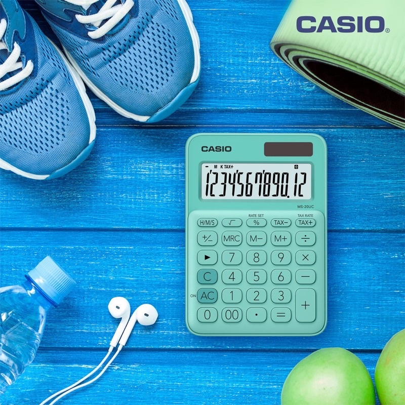 Máy Tính Casio Sắc Màu MS-20UC - "Nổi Bật đúng CHẤT riêng!" - Máy Tính Cầm Tay Chính Hãng BITEX Bảo Hành 5 Năm