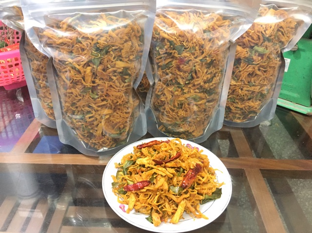 100g khô gà lá chanh ngon đặc biệt | BigBuy360 - bigbuy360.vn