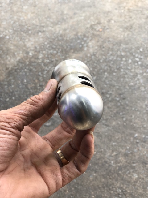 Tiêu giảm thanh bỏ trong pô lon inox 304