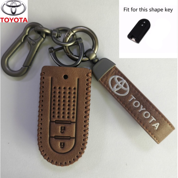 Bao Da Bảo Vệ Chìa Khóa Điều Khiển Từ Xa Cho Xe Hơi Toyota Wigo Rush