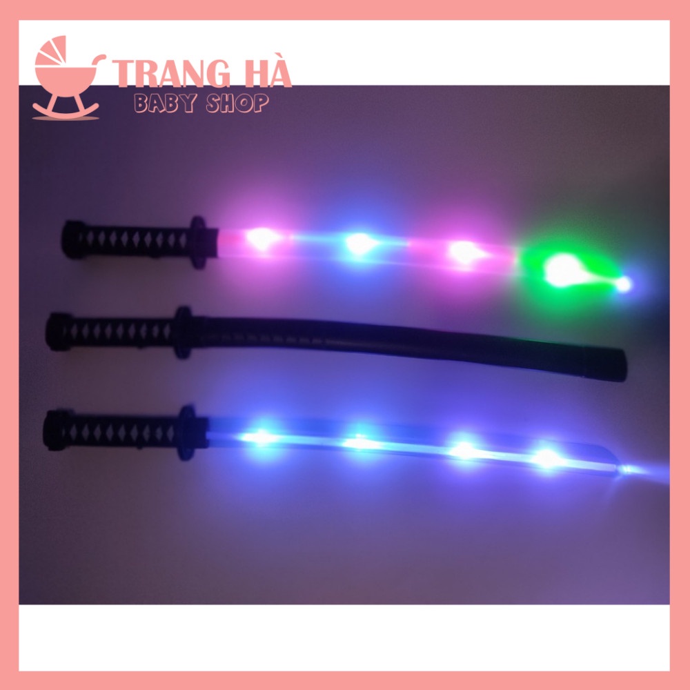 [RẺ VÔ ĐỊCH] Đồ Chơi Kiếm Nhựa Katana - Đồ Chơi Kiếm Katana Nhựa Có Đèn Và Âm Thanh Có Tặng Kèm Pin