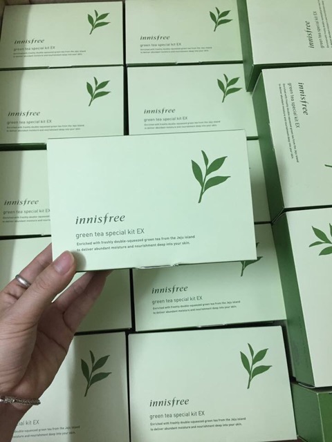 Bộ Innisfree Trà Xanh Green Tea Special