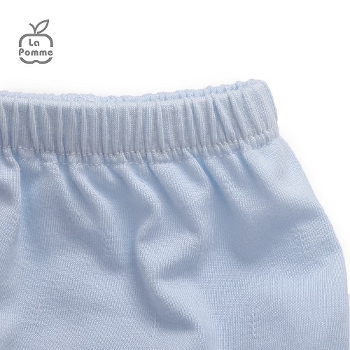Bộ đồ dài tay La Pomme cúc lệch chú voi Dumbo - Xanh