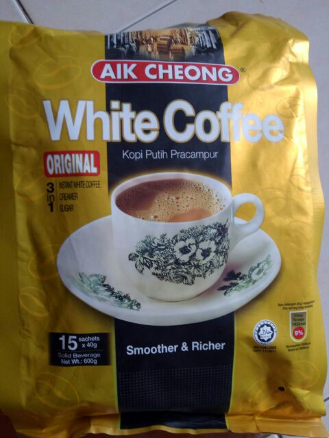 [hàng chính hãng]Cà phê trắng White Coffee AIK Original malaysia