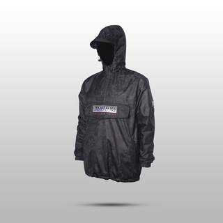 Bandung belongs to us - cagoule camo đen bùng nổ