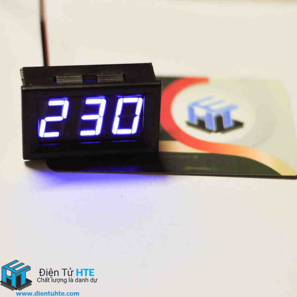 Đồng hồ đo điện áp AC 70-500V LED 0.56 inch [HTE Quy Nhơn CN2]