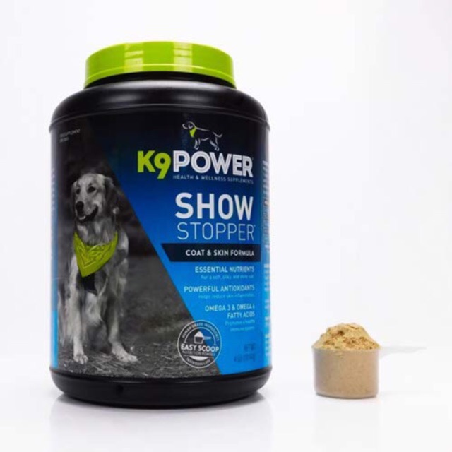 Bột dưỡng dài và mượt lông,giảm rụng lông K9 Show Stopper 1.8kg