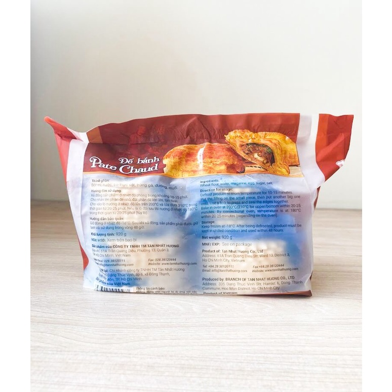 Đế bánh Pateso Nhất Hương 40 miếng