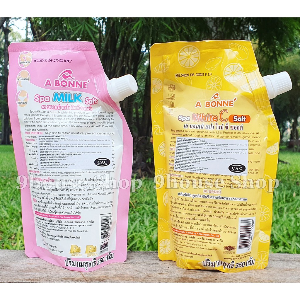 01 Muối bò tẩy tế bào chết Abonne Thái Lan 350gram | BigBuy360 - bigbuy360.vn