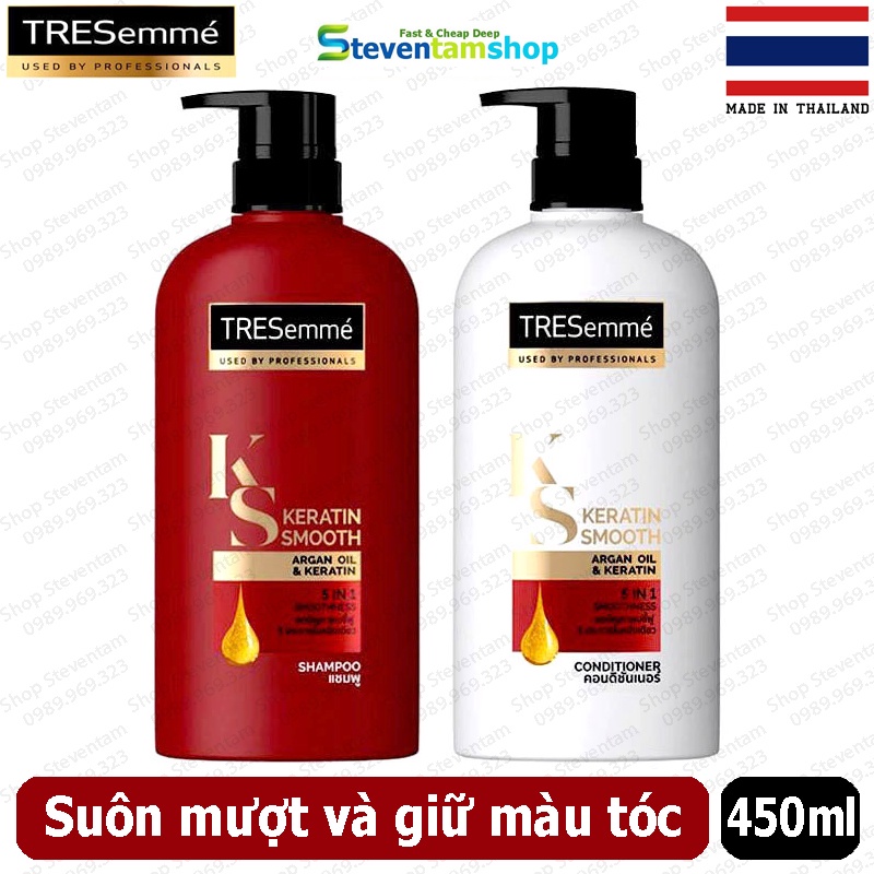 Dầu gội, xả TREsemme KS 450ml - Thái Lan