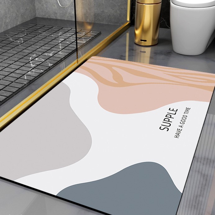 Thảm lau chân siêu thấm hút, thảm nhà tắm trải sàn Oron