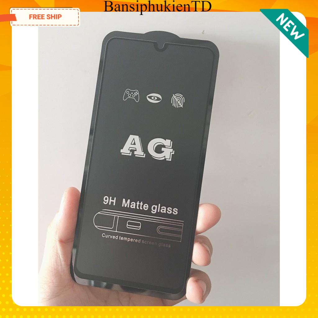 Cường Lực Nhám Chống Vân Tay Samsung A73 , A72 , A71 , A70 , A6 Plus , A80 , A90 , M51