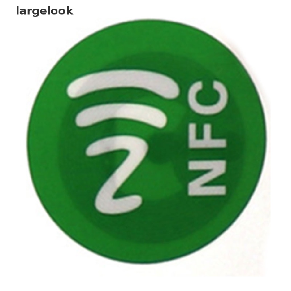 1 Miếng Dán NFC Ntag213 Bằng Nhựa PET Chống Thấm Nước Cho Điện Thoại ♨Hot