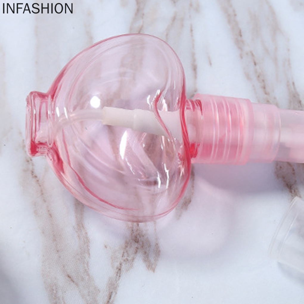 Bình xịt 30ml bằng nhựa chống rò rỉ hình trái tim màu sắc ngẫu nhiên
