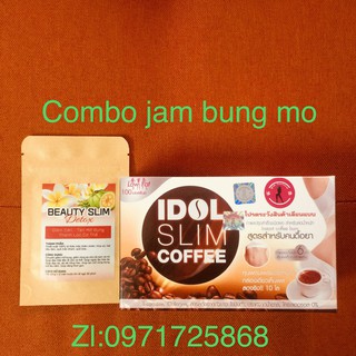 Idol slim coffee [COMBO GIẢM MỠ BỤNG ĐÙI]