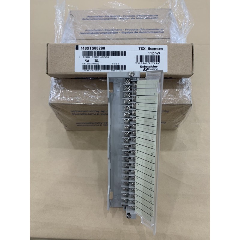 Cầu đấu PLC SCHNEIDER 140XTS00200 Japan vỏ nâu