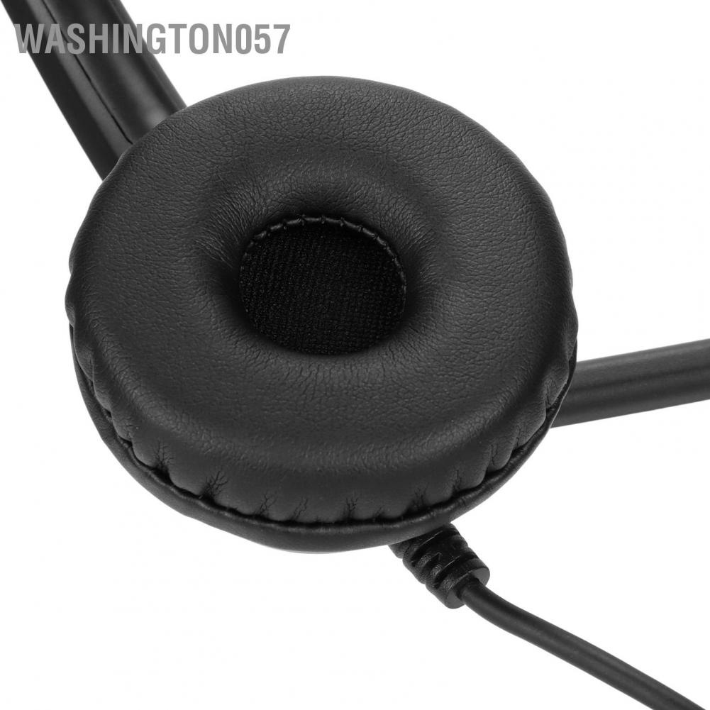 Có thể bán buôn Tai nghe điện thoại dịch vụ khách hàng Monaural có Mic cho Tổng đài tiếp thị qua Hàng giao ngayWashington057