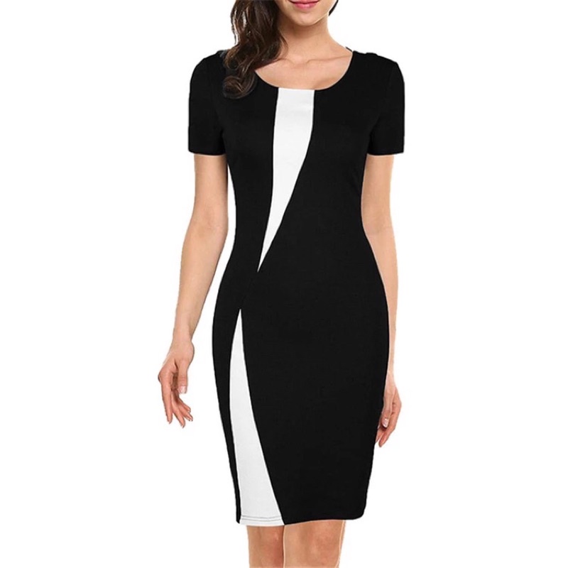 Đầm phối 2 màu 2 kiểu 45-75 kgs bigsize
