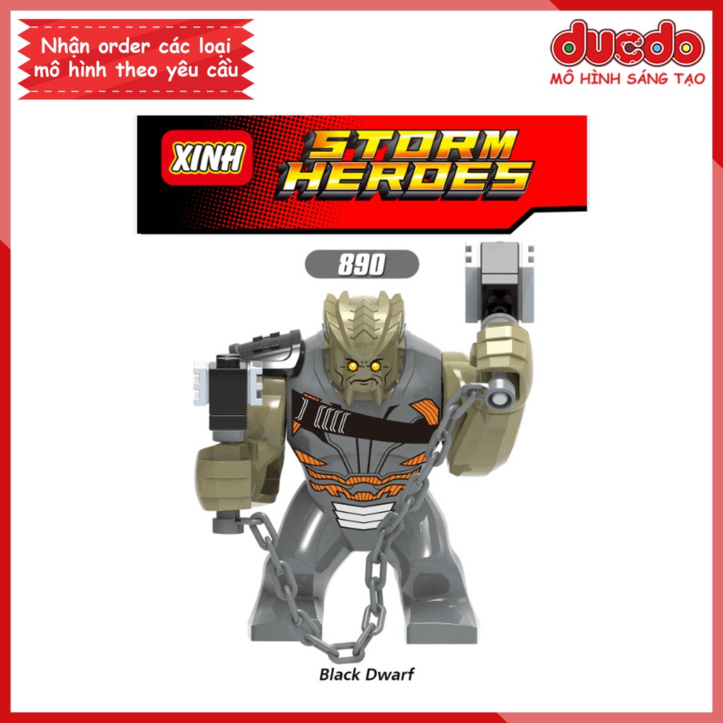 Bigfig siêu quái CULL OBSIDIAN - Đồ chơi Lắp ghép Xếp hình Mini Minifigures Big Fig Super Hero - XINH X890 LeLe D069