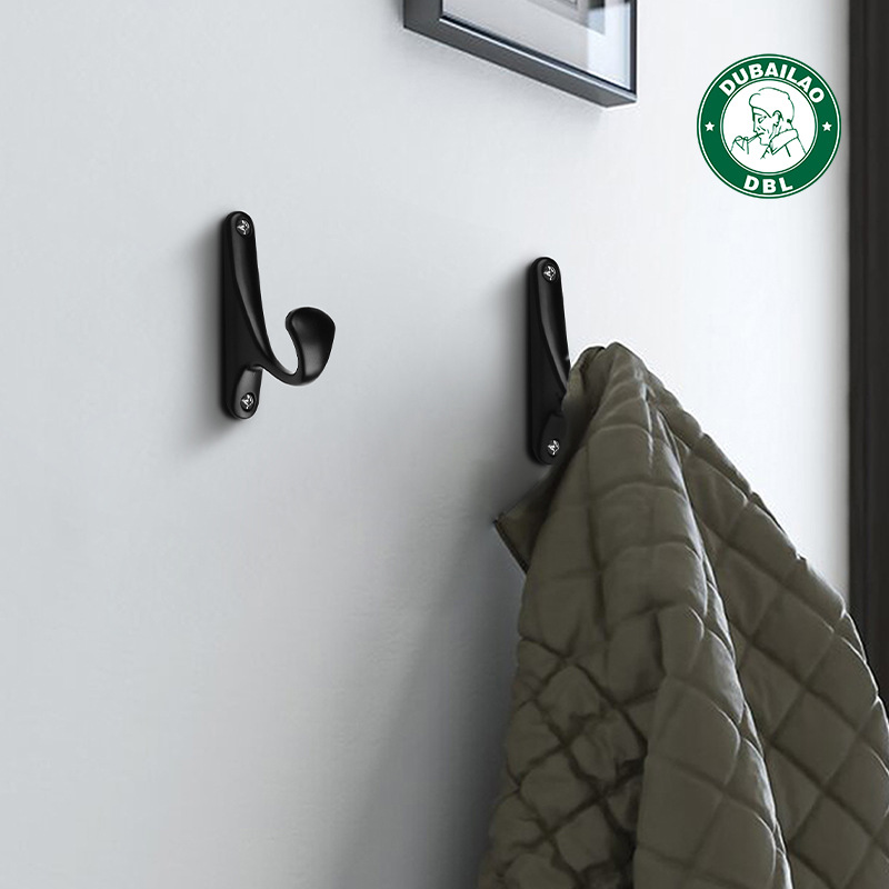 Móc Treo Quần Áo Gắn Tường Bằng Kim Loại Thiết Kế Đơn Giản Hiện Đại Phong Cách Bắc Âu