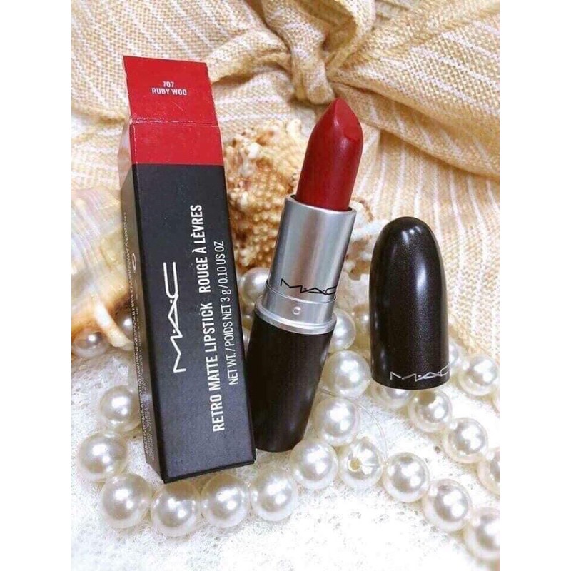 Trợ Giá!! Son Mac Màu Ruby woo và lady danger Full size