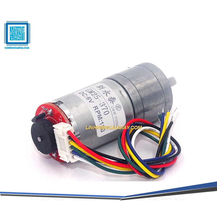 Động Cơ DC Servo Giảm Tốc GA25 24VDC