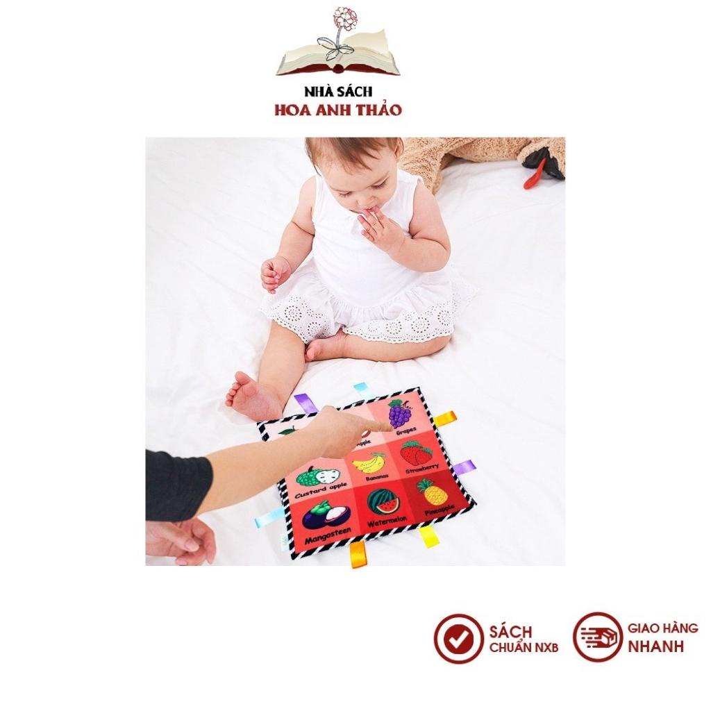 Tranh vải Tummy Time Lalala baby kích thích thị giác cho bé sơ sinh, phát triển não bộ