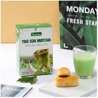 Trà sữa Matcha VINANUTRIFOOD, Hộp 20g x 12 gói