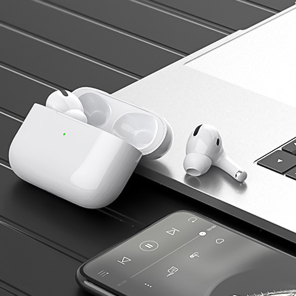 Tai Nghe Bluetooth 5.0 Mini Chống Ồn Kèm Phụ Kiện